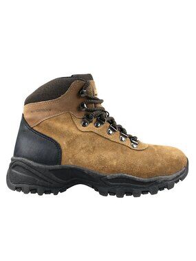 Earth Spirit Women's Size 7.5 Stockholm Brown Nubuck Leather Hiker Trail Boots